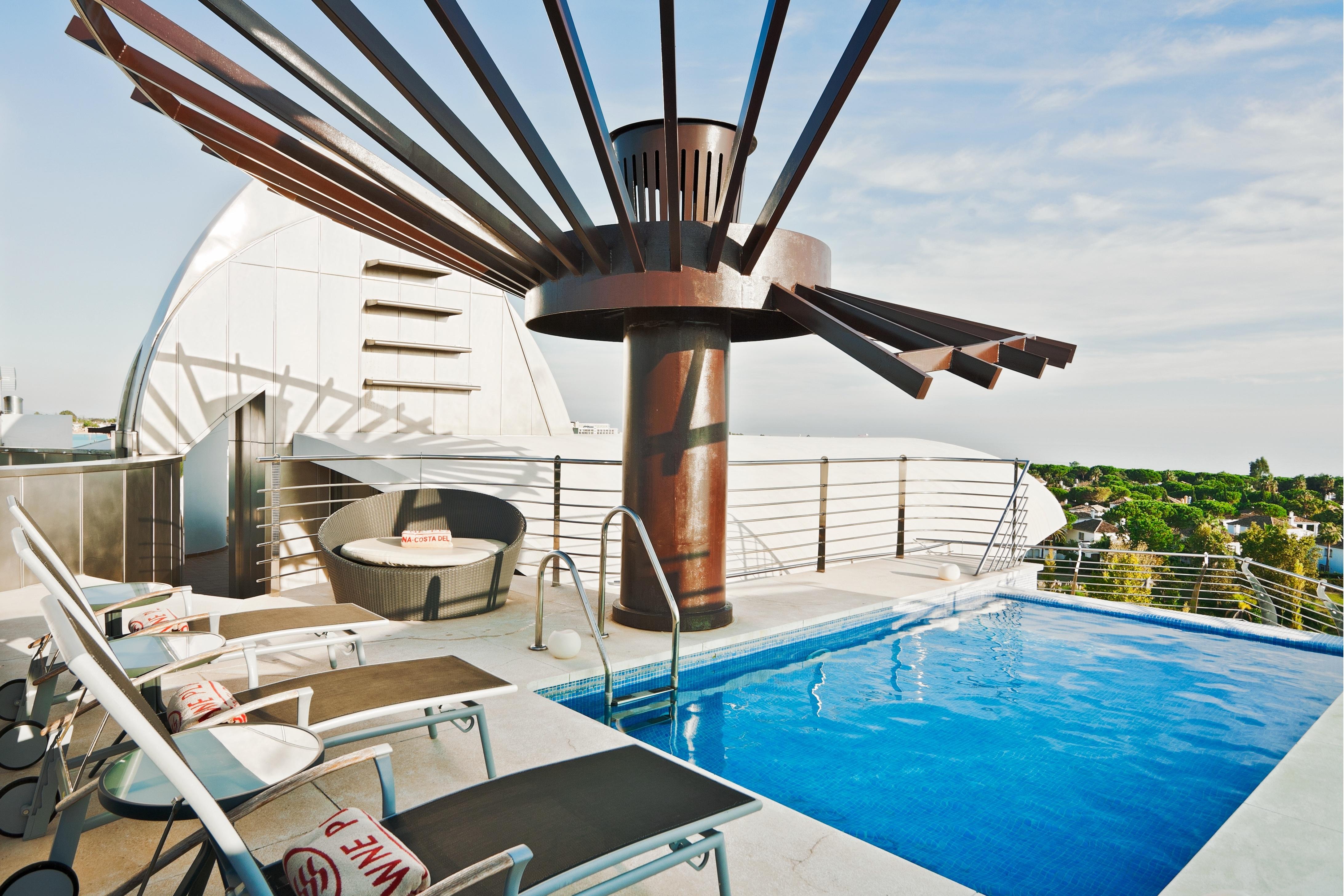 מלון אסטפונה Senator Banus (Adults Only) מתקנים תמונה Rooftop pool