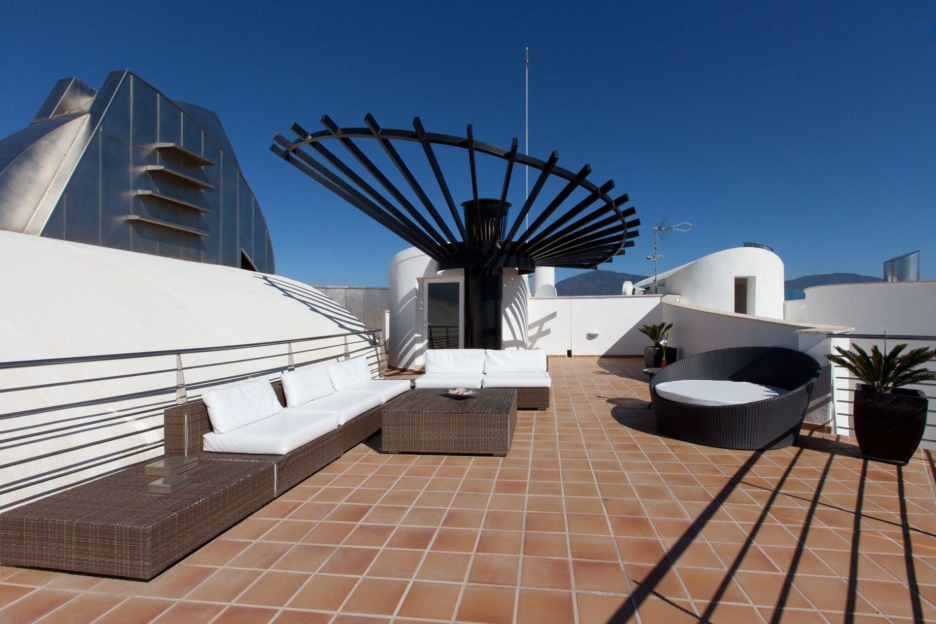 מלון אסטפונה Senator Banus (Adults Only) מראה חיצוני תמונה Rooftop terrace